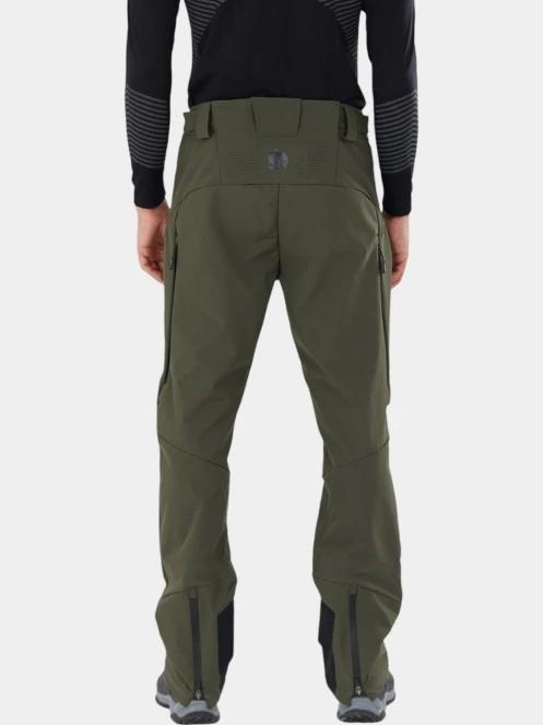 Fundango Rob Softshell Pants férfi softshell nadrág zöld színben 3