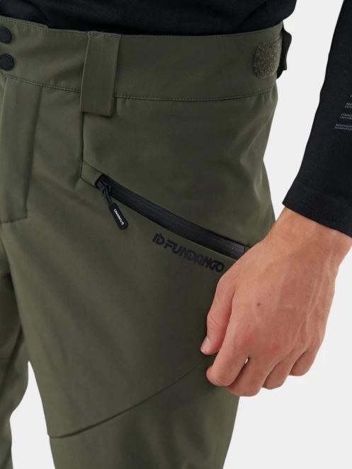 Fundango Rob Softshell Pants férfi softshell nadrág zöld színben 6