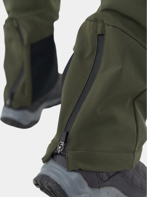 Fundango Rob Softshell Pants férfi softshell nadrág zöld színben 8