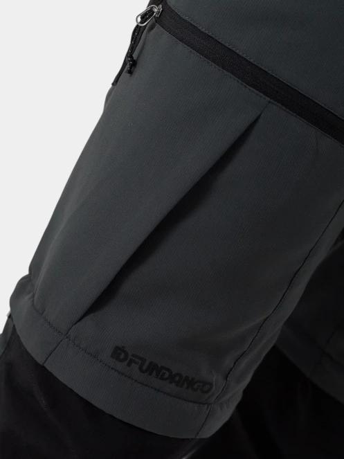 Fundango Aniak 2in1 Trekking Pants férfi túranadrág szürke színben 9
