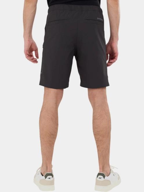 Fundango Elkford Cargo Trekking Shorts férfi oldalzsebes túra rövidnadrág szürke színben 4