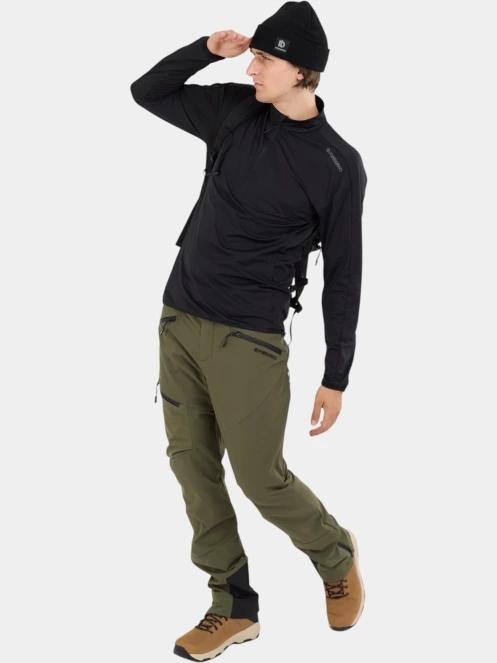Fundango Rob II Softshell Pants férfi softshell nadrág oliva színben 4