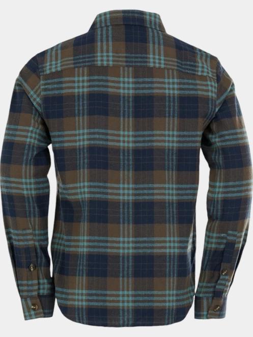 Fundango Harris Shirt férfi hosszú ujjú ing kék színben 9