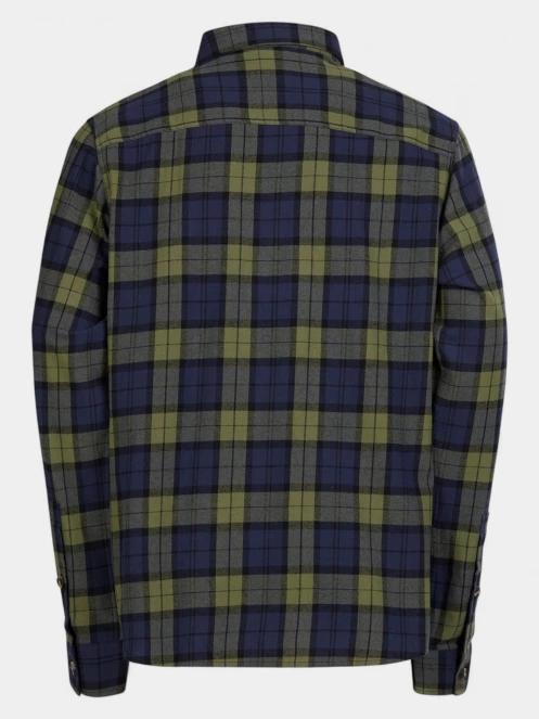 Fundango Harris Shirt férfi hosszú ujjú ing sötétkék színben 9