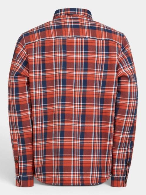 Fundango Roddy Lined Shirt férfi ingkabát piros színben 10