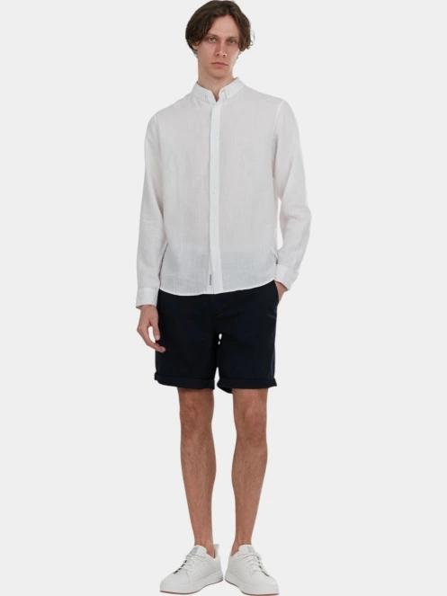 Fundango Ronan Shirt férfi hosszú ujjú ing fehér színben 4