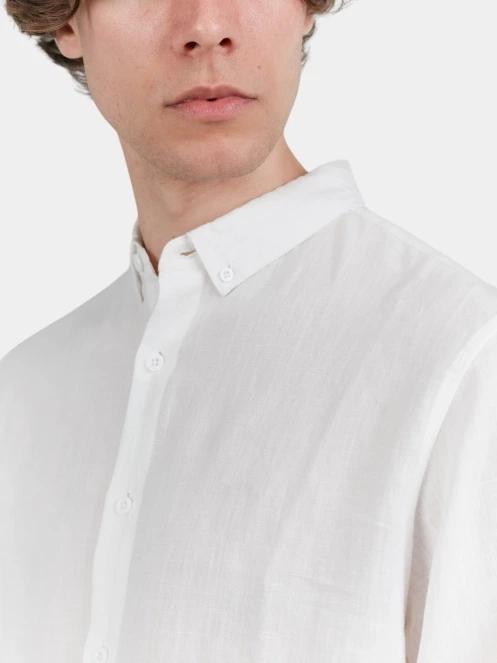 Fundango Ronan Shirt férfi hosszú ujjú ing fehér színben 5