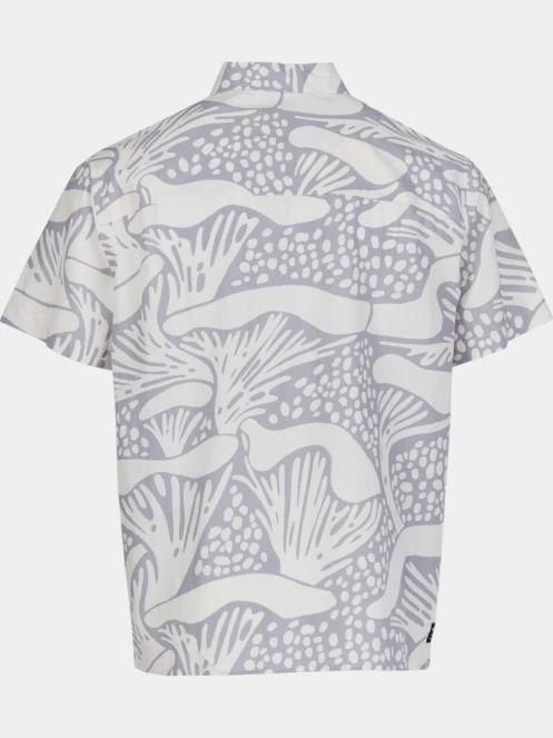 Fundango Chase Shirt férfi rövid ujjú ing homok színben 9