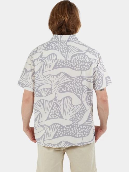 Fundango Chase Shirt férfi rövid ujjú ing homok színben 3