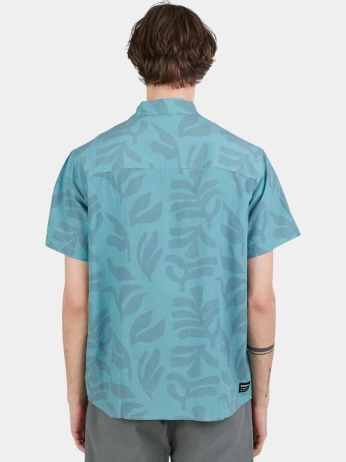 Fundango Chase Shirt férfi rövid ujjú ing zöld színben 3