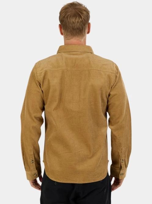 Fundango Oregon Corduroy Shirt férfi hosszú ujjú ing sárga színben 3