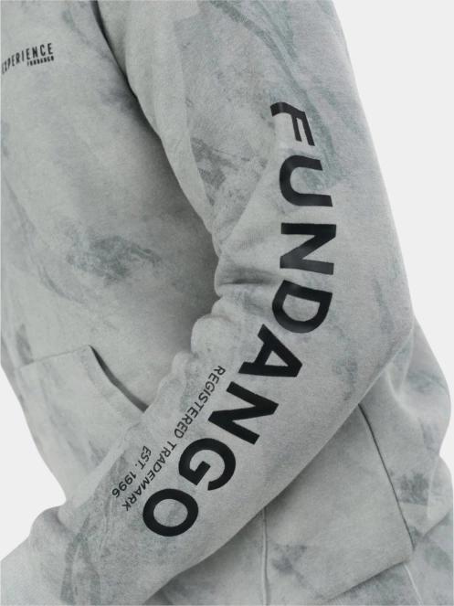 Fundango Talis Hooded Sweatshirt férfi kapucnis pulóver zöld színben 6