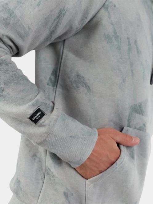 Fundango Talis Hooded Sweatshirt férfi kapucnis pulóver zöld színben 7