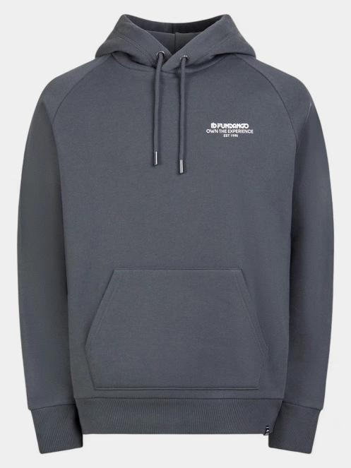 Fundango Talis Hooded Sweatshirt férfi kapucnis pulóver szürke színben 8