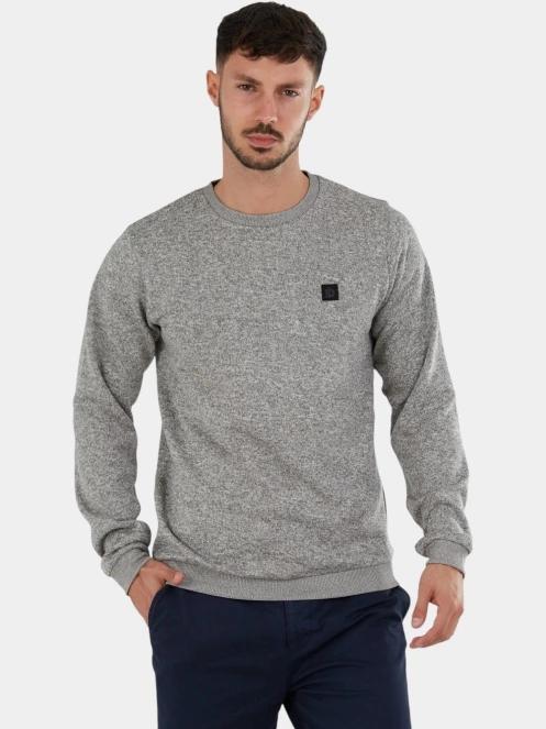 Fundango Randall Pullover férfi pulóver szürke színben 2