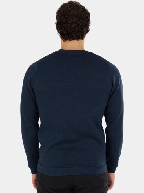 Fundango Randall Pullover férfi pulóver sötétkék színben 3