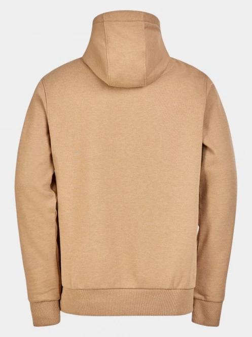 Fundango Conor Hooded Sweatshirt férfi kapucnis pulóver barna színben 9