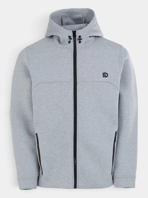 Fundango Hamal Tech Hoodie férfi kapucnis pulóver szürke színben 8