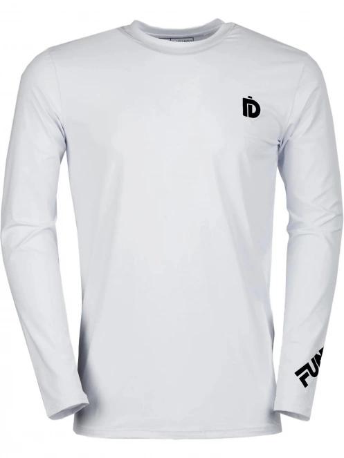 Fundango Manado Long Rashguard férfi hosszú ujjú lycra fehér színben 8