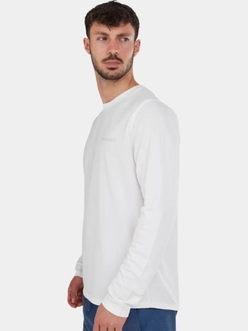 Fundango Maurice Long Rashguard férfi hosszú ujjú lycra fehér színben 6