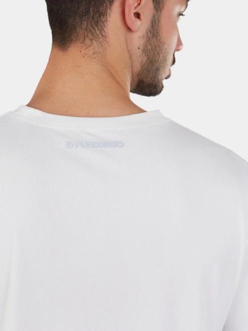 Fundango Maurice Long Rashguard férfi hosszú ujjú lycra fehér színben 8