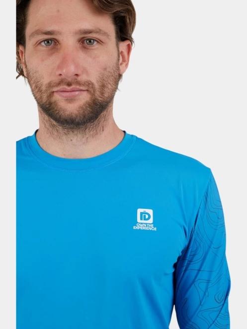 Fundango Manado Long II Rashguard férfi hosszú ujjú lycra világoskék színben 5