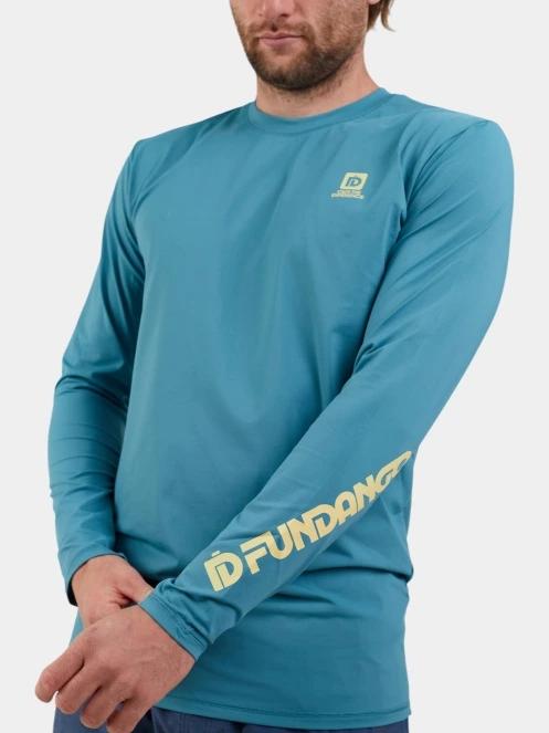 Fundango Manado Long II Rashguard férfi hosszú ujjú lycra zöld színben 6