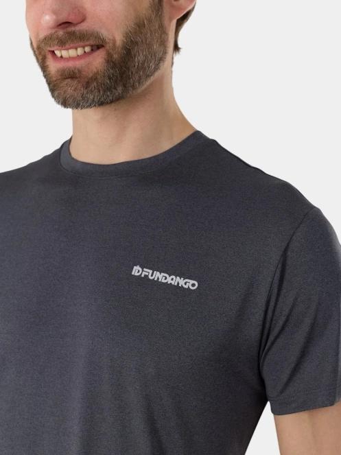 Fundango Bellmore T-shirt férfi rövid ujjú sport póló fekete színben 5