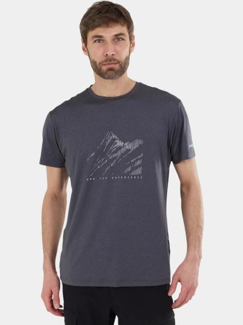 Fundango Bellmore T-shirt férfi rövid ujjú sport póló fekete színben 2