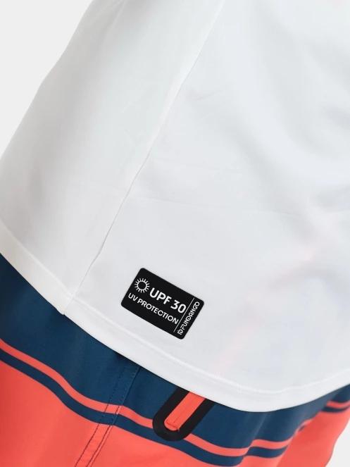 Fundango Manado Long III Rashguard férfi hosszú ujjú lycra fehér színben 8