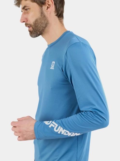 Fundango Manado Long III Rashguard férfi hosszú ujjú lycra kék színben 7