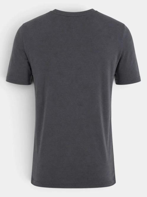 Fundango Wanaka Merino T-shirt férfi rövid ujjú póló szürke színben 10