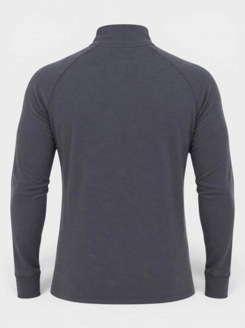 Fundango Temuka Merino Halfzip férfi aláöltöző felső szürke színben 8