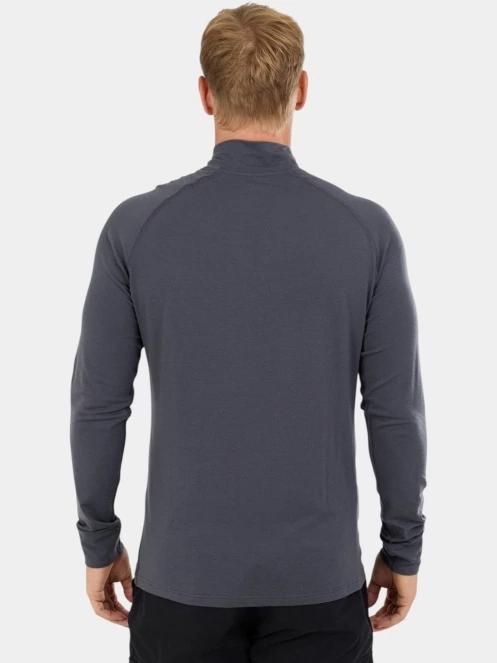 Fundango Temuka Merino Halfzip férfi aláöltöző felső szürke színben 3