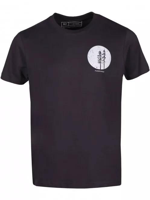 Fundango Basic T Logo-4 T-shirt férfi rövid ujjú póló szürke színben 5