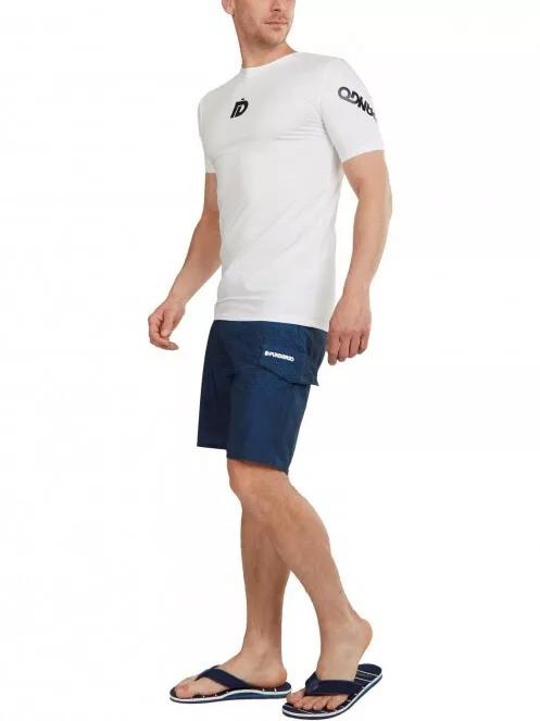 Fundango Manado Rashguard férfi rövid ujjú lycra fehér színben 5