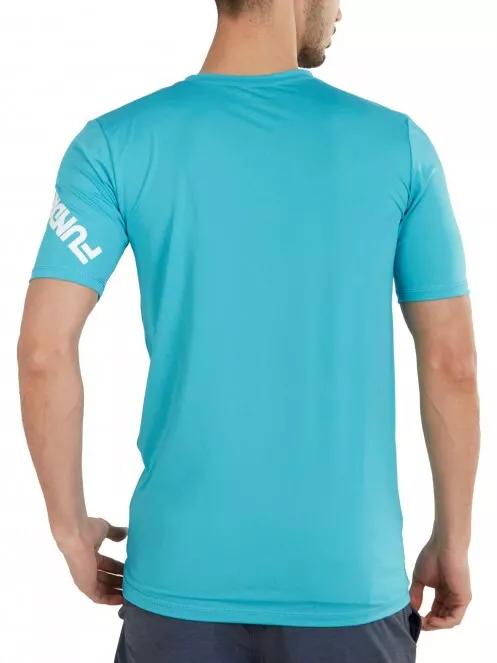 Fundango Manado Rashguard férfi rövid ujjú lycra kék színben 4