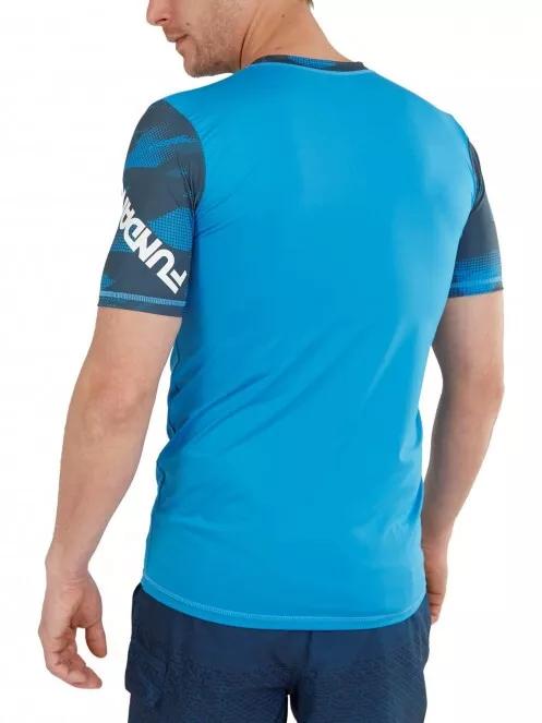 Fundango Manado Rashguard férfi rövid ujjú lycra kék színben 3