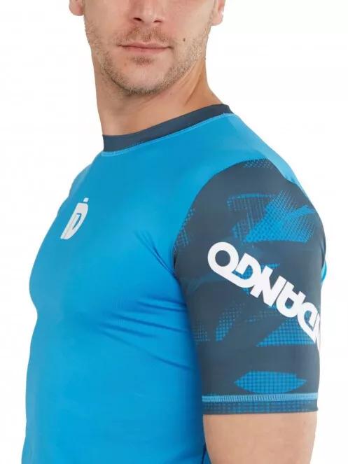 Fundango Manado Rashguard férfi rövid ujjú lycra kék színben 4