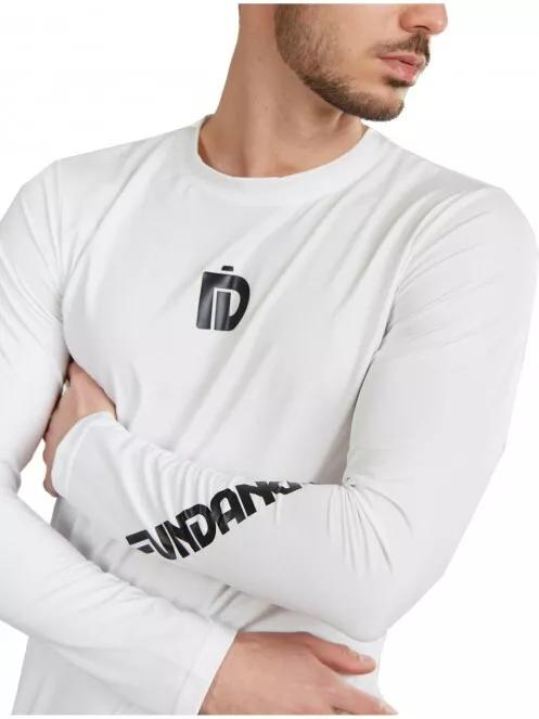Fundango Manado Long Rashguard férfi hosszú ujjú lycra fehér színben 5