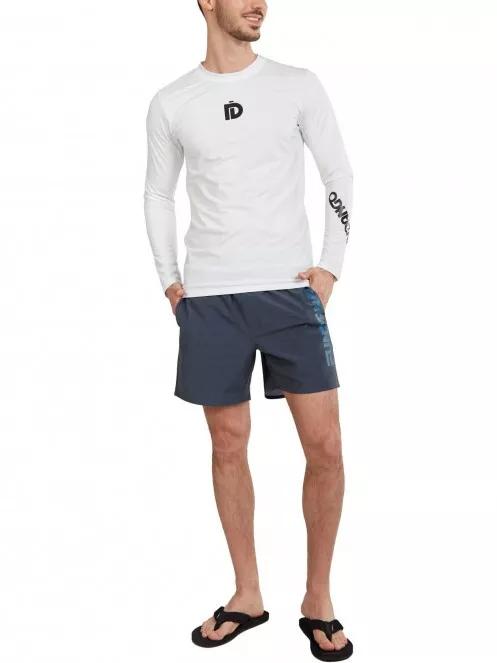 Fundango Manado Long Rashguard férfi hosszú ujjú lycra fehér színben 6