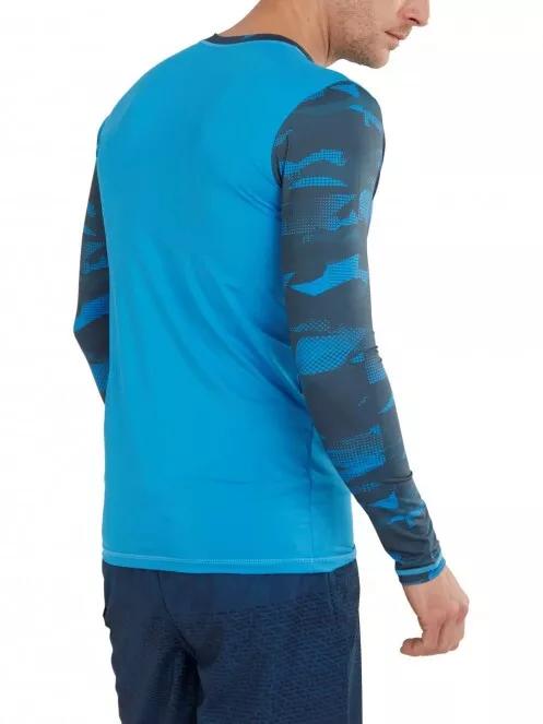 Fundango Manado Long Rashguard férfi hosszú ujjú lycra kék színben 3