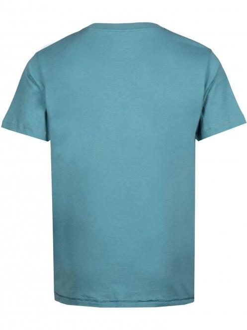 Fundango Basic - T Logo-4 T-shirt férfi rövid ujjú póló kék színben 7