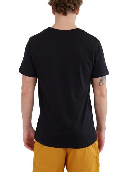 Fundango Basic - T Logo-10 T-shirt férfi rövid ujjú póló fekete színben 3