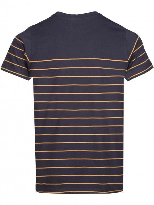 Fundango Jaggy Pocket T-shirt férfi rövid ujjú póló szürke színben 6