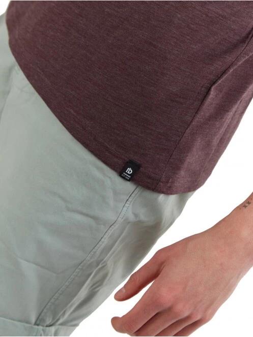 Fundango Jaggy Structured T-Shirt férfi rövid ujjú póló piros színben 6