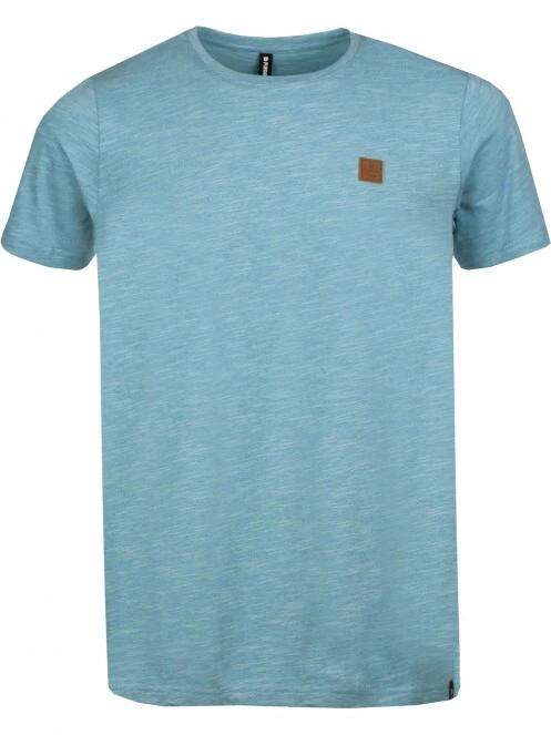 Fundango Jaggy Structured T-Shirt férfi rövid ujjú póló zöld színben 7