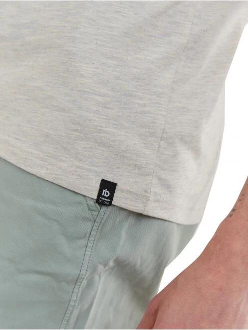 Fundango Jaggy Structured T-Shirt férfi rövid ujjú póló homok színben 6