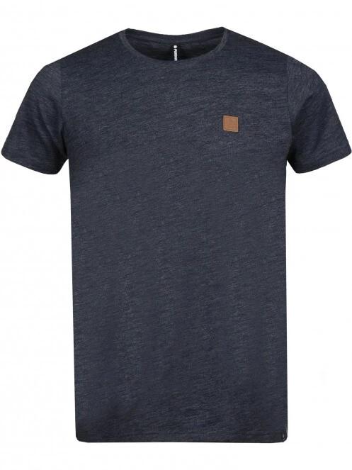 Fundango Jaggy Structured T-Shirt férfi rövid ujjú póló fekete színben 7