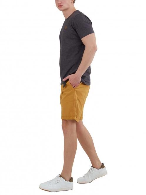 Fundango Jaggy Structured T-Shirt férfi rövid ujjú póló fekete színben 4